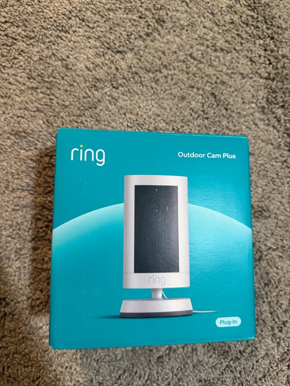 Ring Outdoor Cam Plus Teal Packaging